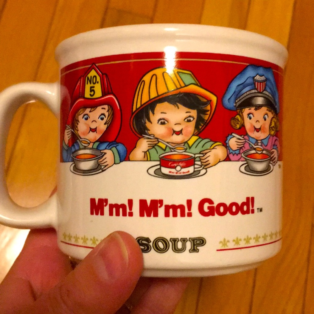 EUC Campbell’s Kids soup mug